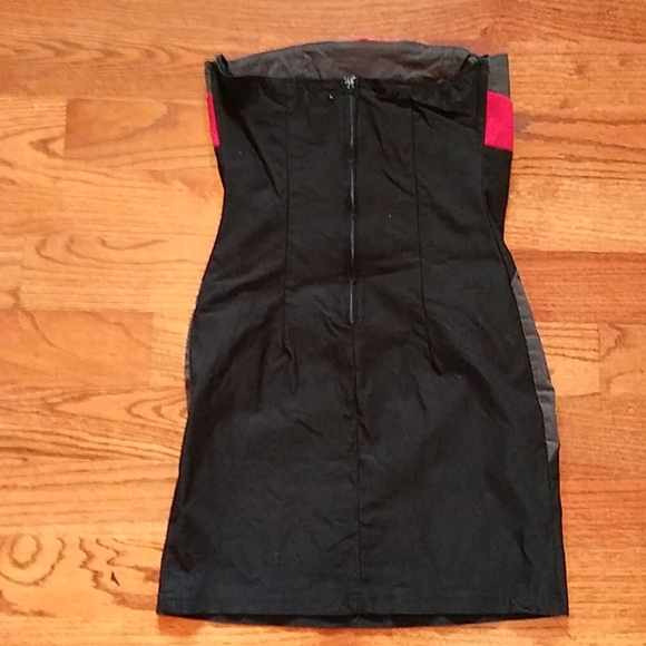 Dots Strapless Mini Dress - Picture 6 of 6